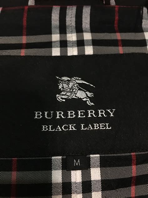 burberry black label japanese.